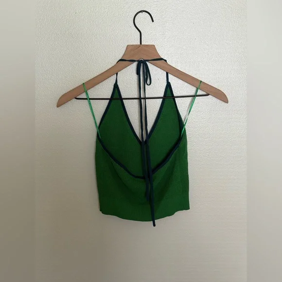 FREE PEOPLE Intimately Out And About Halter Top - Rolling
Hills Combo - Picture 6 of 10